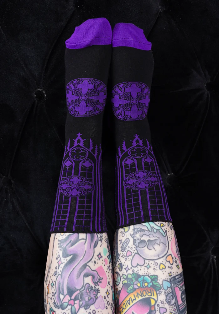 Cathedral | CREW SOCKS - Image 2
