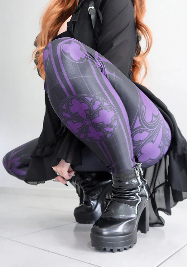 Cathedral [Purple] | LEGGINGS* - Image 12