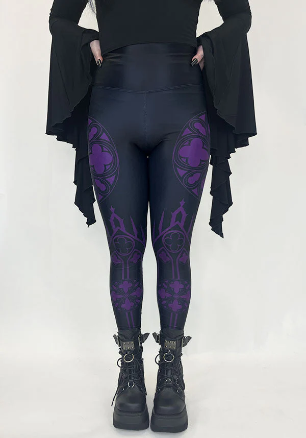 Cathedral [Purple] | LEGGINGS* - Image 3