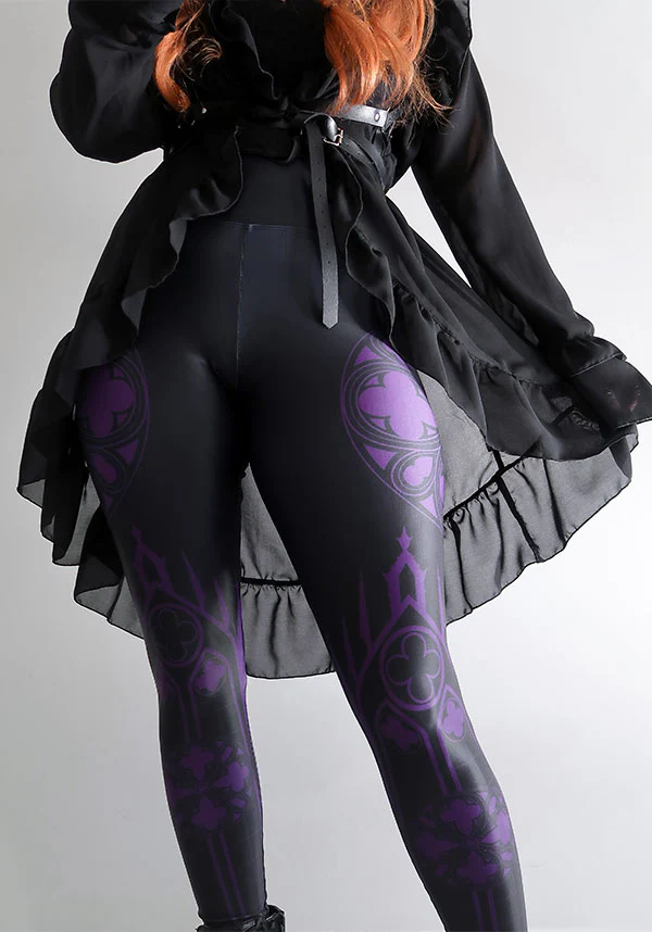 Cathedral [Purple] | LEGGINGS* - Image 7