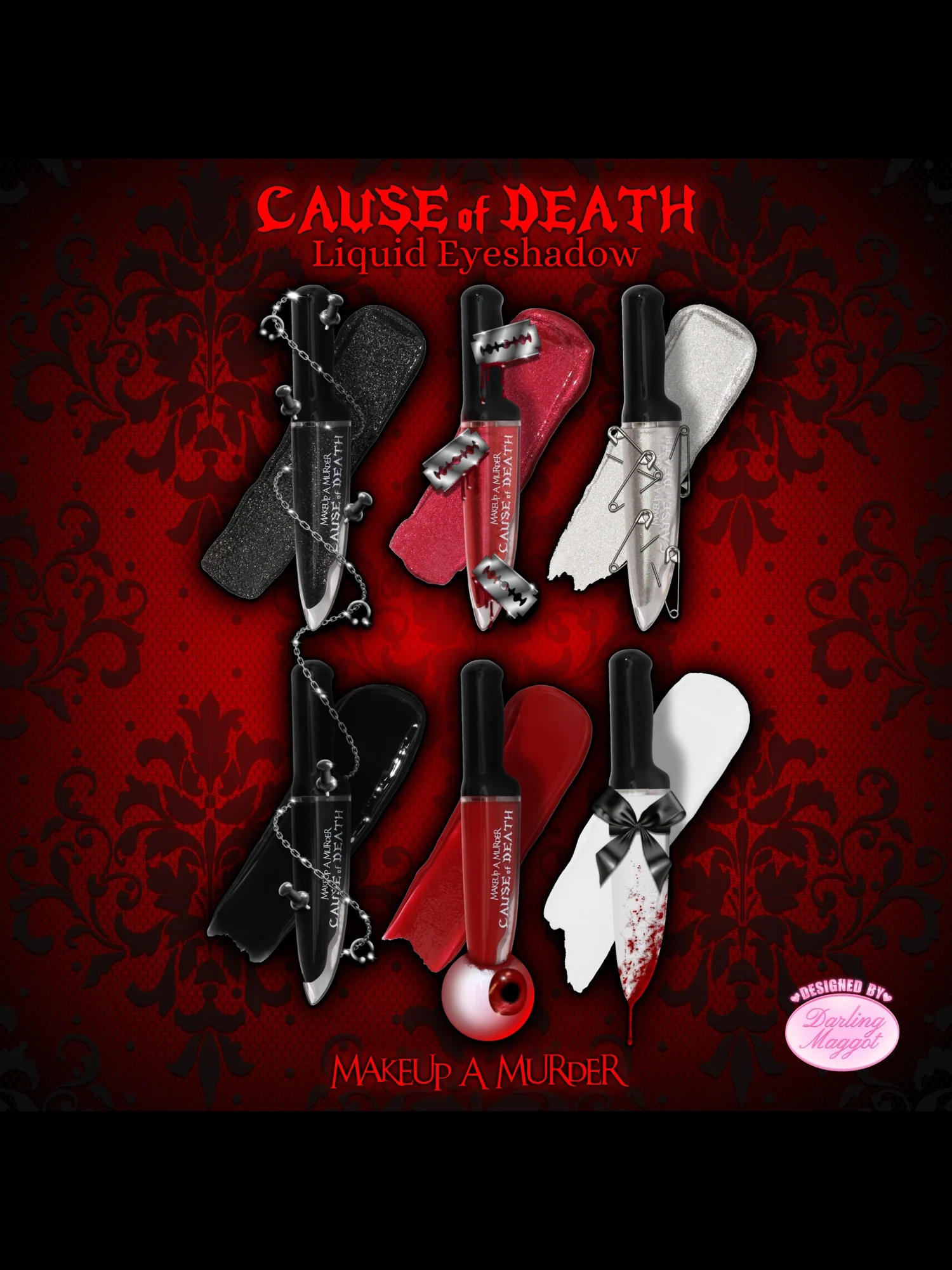Cause Of Death [Murderer] | LIQUID EYESHADOW - Image 4