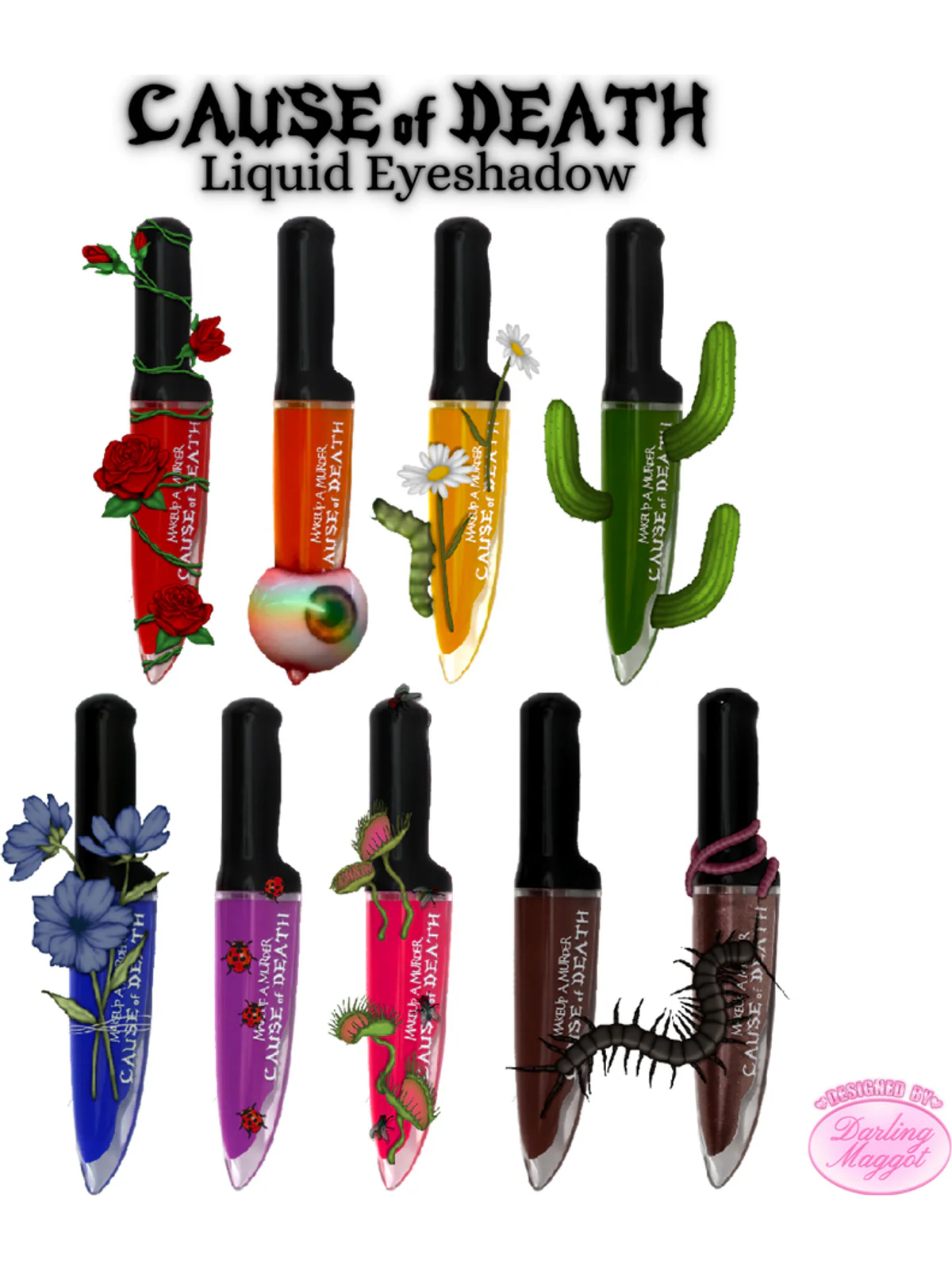 Cause Of Death [Six Feet Under] | LIQUID EYESHADOW - Image 3