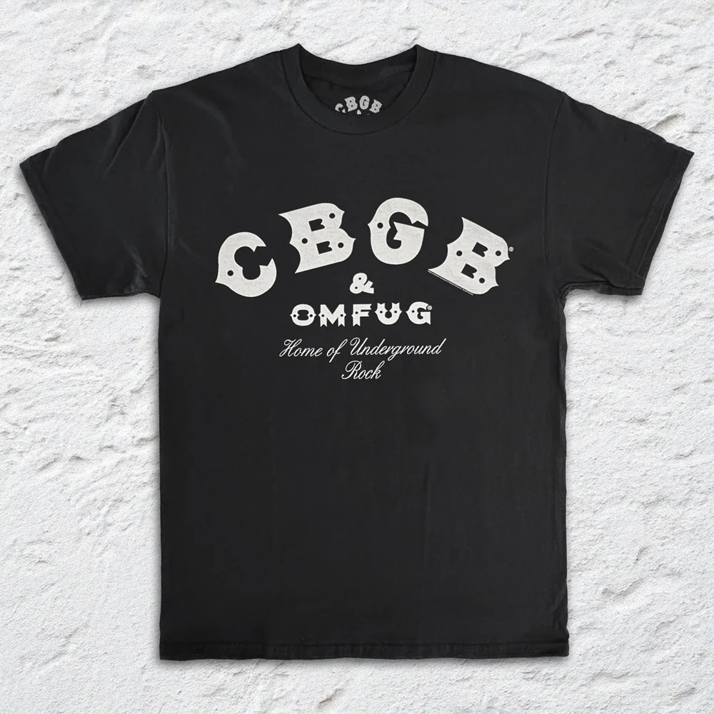 CBGB & OMFUG | OG Logo [Black] T-SHIRT [PREORDER]