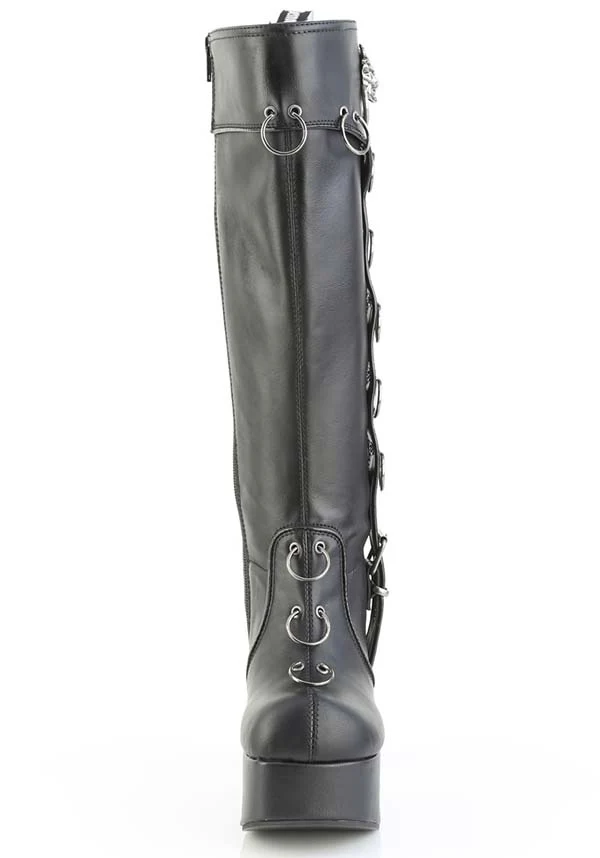 CHARADE-211 [Black] | PLATFORM BOOTS [PREORDER] - Image 2