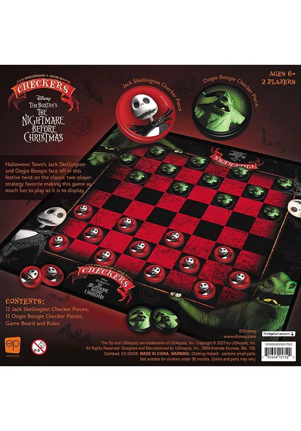 Checkers: Disney Tim Burton TNBC | GAME - Image 2