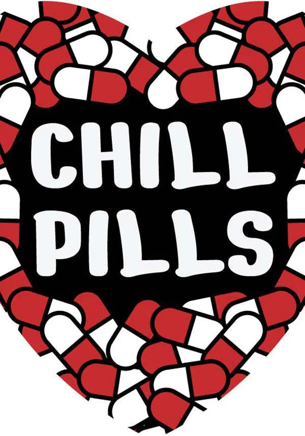 Chill Pill | VINYL STICKER - Image 2