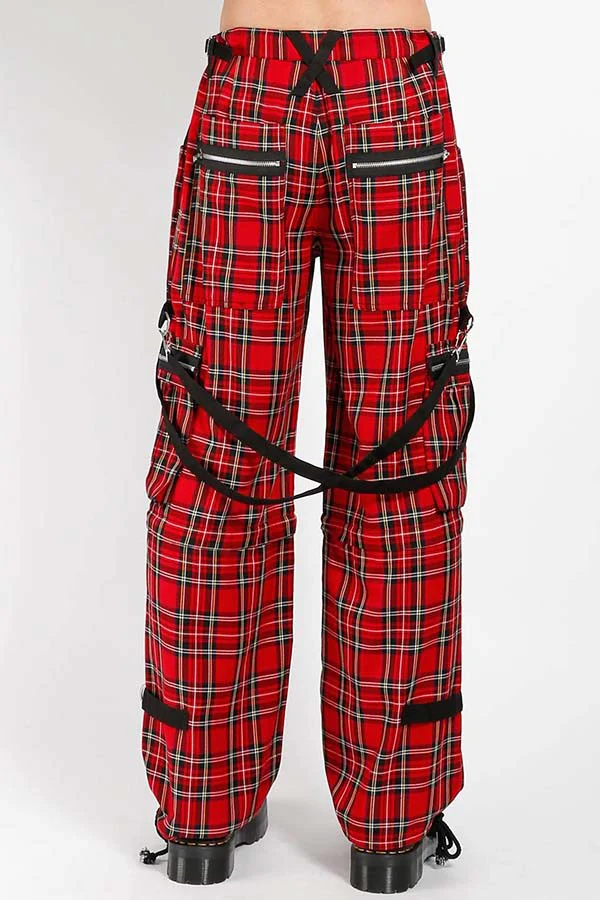 Clash [Red Plaid] | PANTS - Image 3