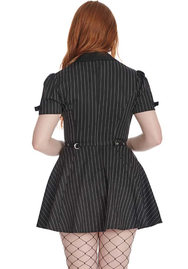 Core [Black/White] | BUTTON UP DRESS - Image 5
