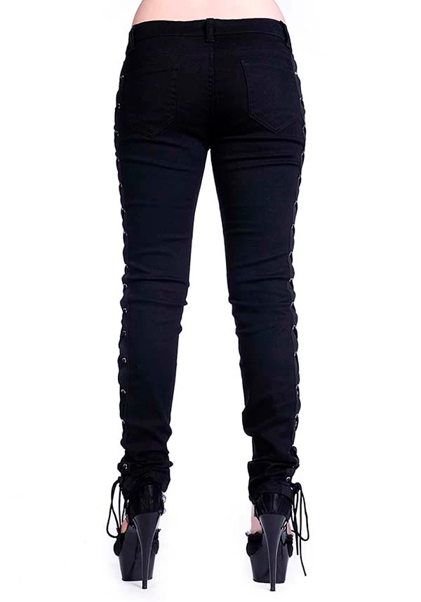 Corset Style [Black] | SKINNY JEANS - Image 3