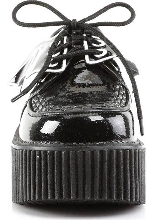 CREEPER-205 [Black Glitter] | CREEPERS [PREORDER] - Image 2