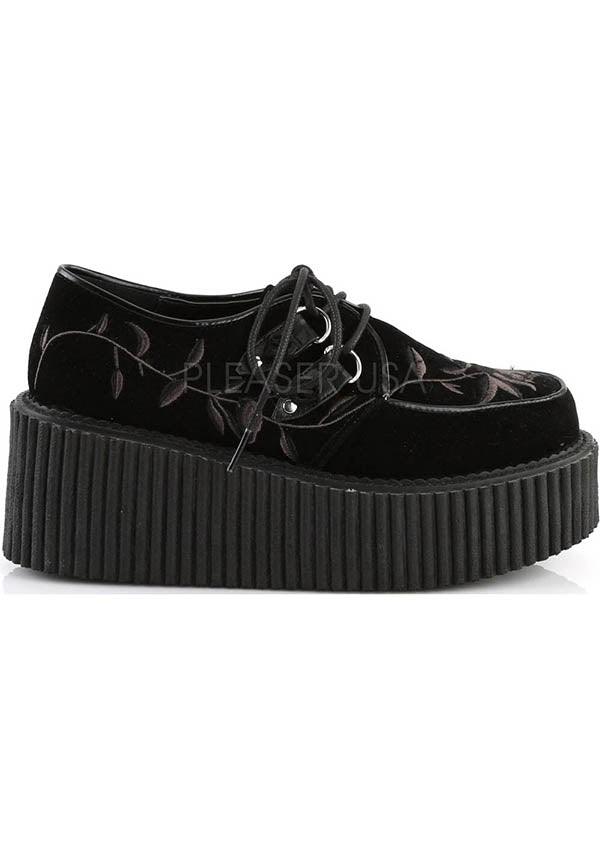 CREEPER-219 [Black Velvet] | CREEPERS [PREORDER] - Image 4