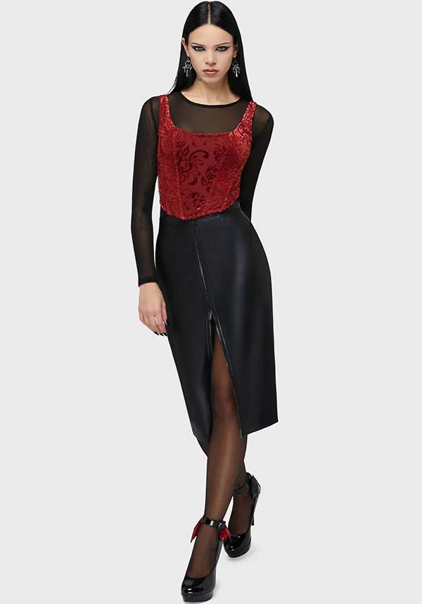 Crimson Bloodlust | CORSET TOP - Image 4