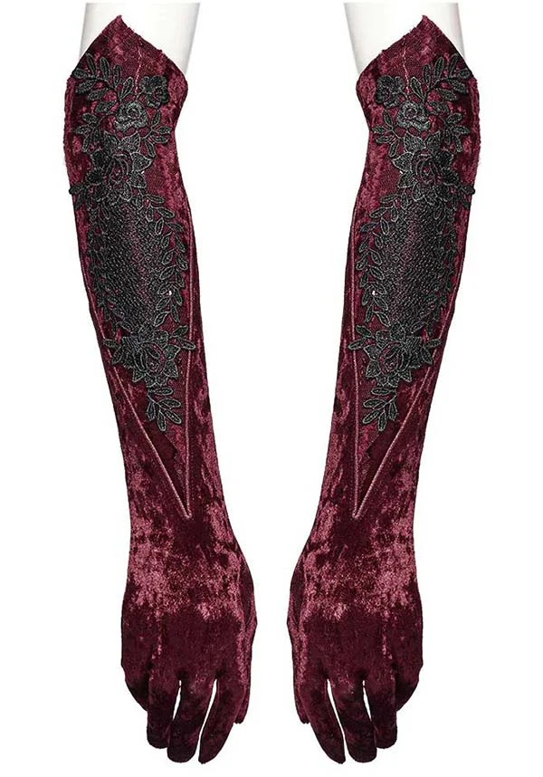 Crimson Countess [Red] | GLOVES - Image 5