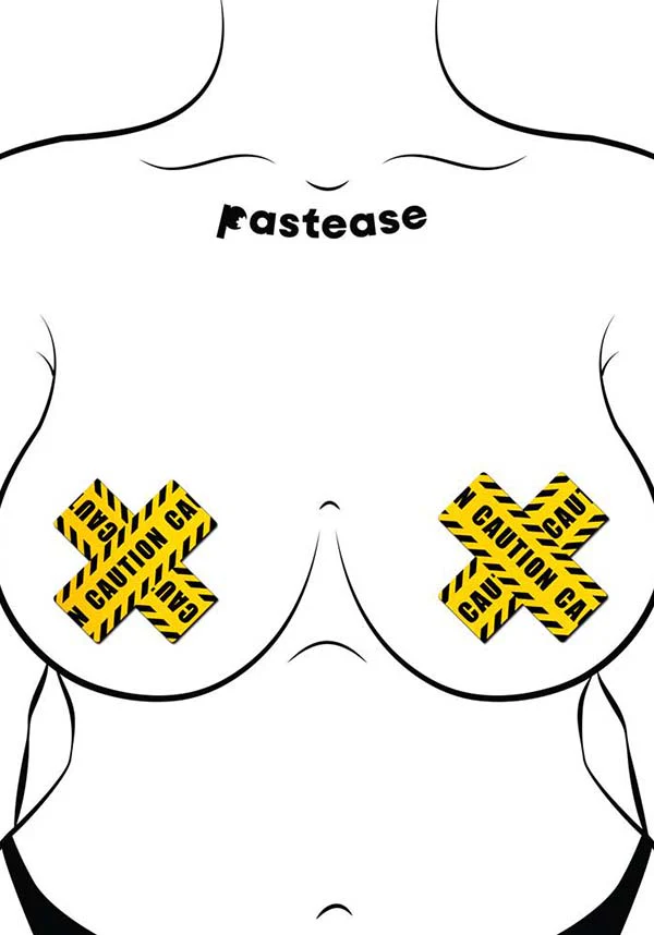 Cross [Caution Tape] | NIPPLE PASTIES - Image 4