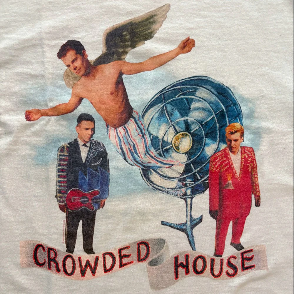 Crowded House | Fan Banner [Natural] T-SHIRT [PREORDER] - Image 2