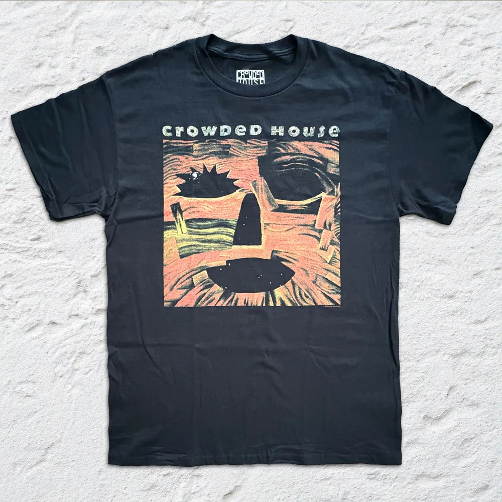 Crowded House | Woodface [Black] T-SHIRT [PREORDER]