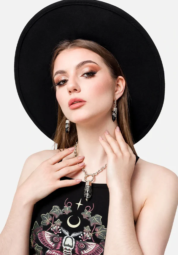 Crystal Fern | EARRINGS - Image 3