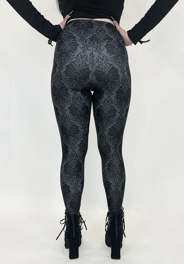 Cthulhu Damask | LEGGINGS* - Image 3