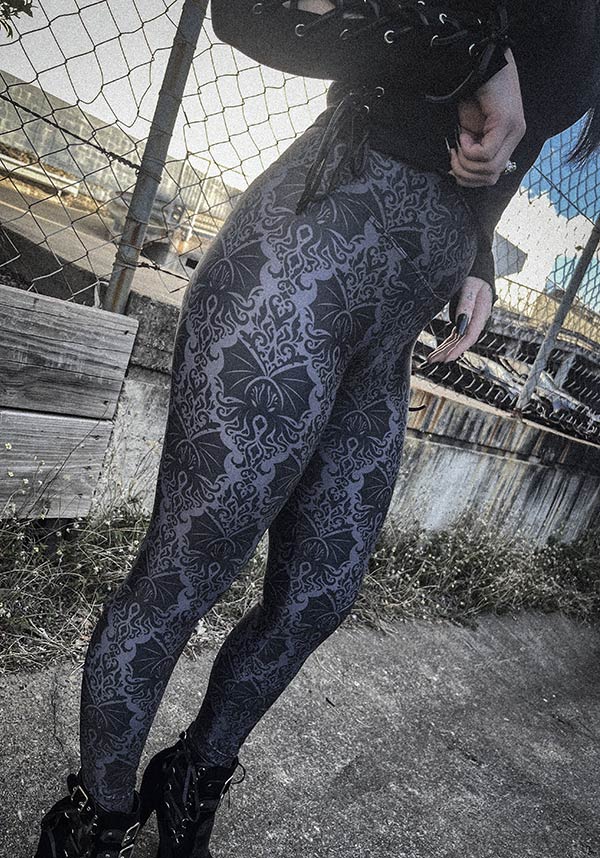 Cthulhu Damask | LEGGINGS* - Image 5