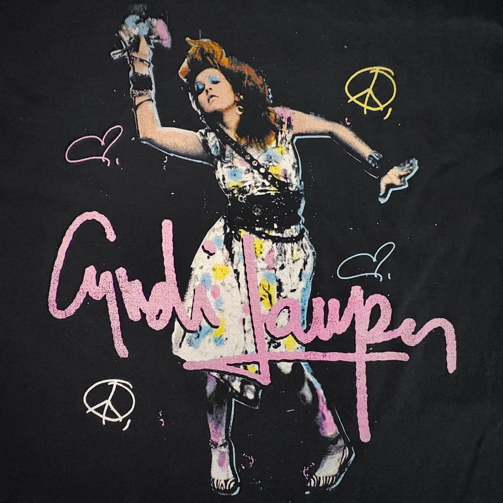 Cyndi Lauper | Dancing [Black] T-SHIRT [PREORDER] - Image 2