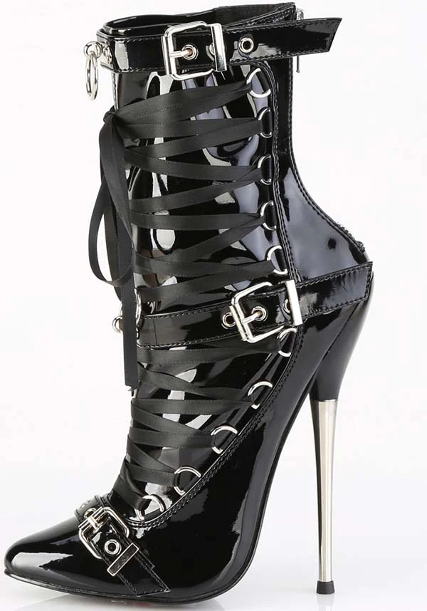 Dagger-1032 [Black Patent] | HEELS [PREORDER] - Image 5
