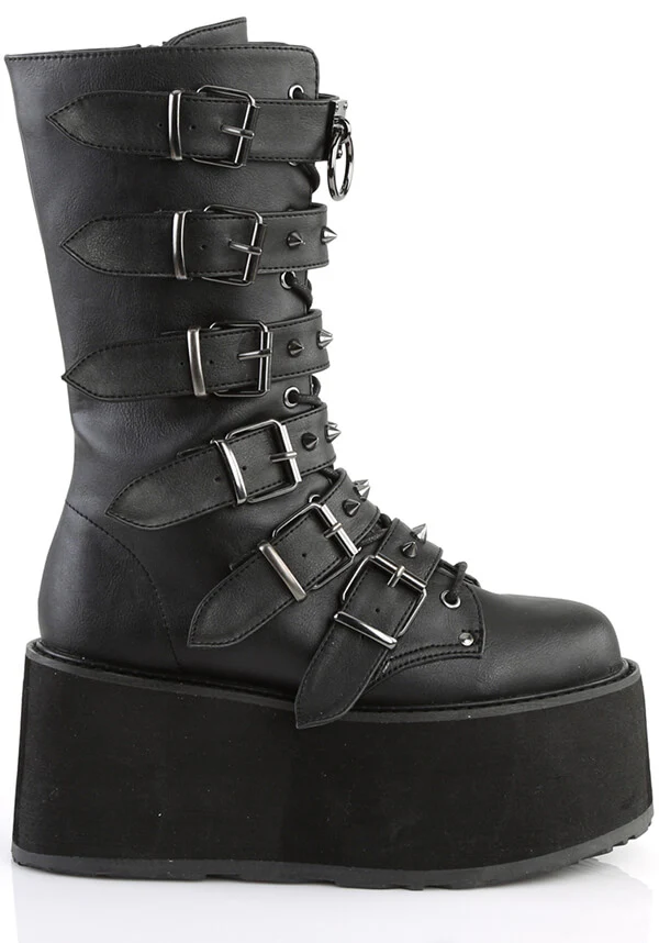 DAMNED-225 [Black] | BOOTS [PREORDER] - Image 5