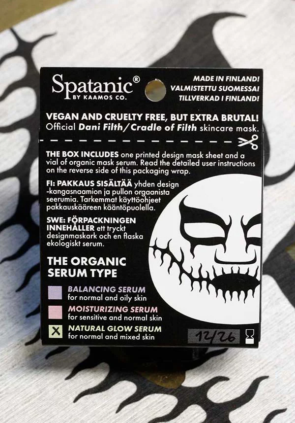 Dani Filth [Natural Glow] | SHEET MASK - Image 3