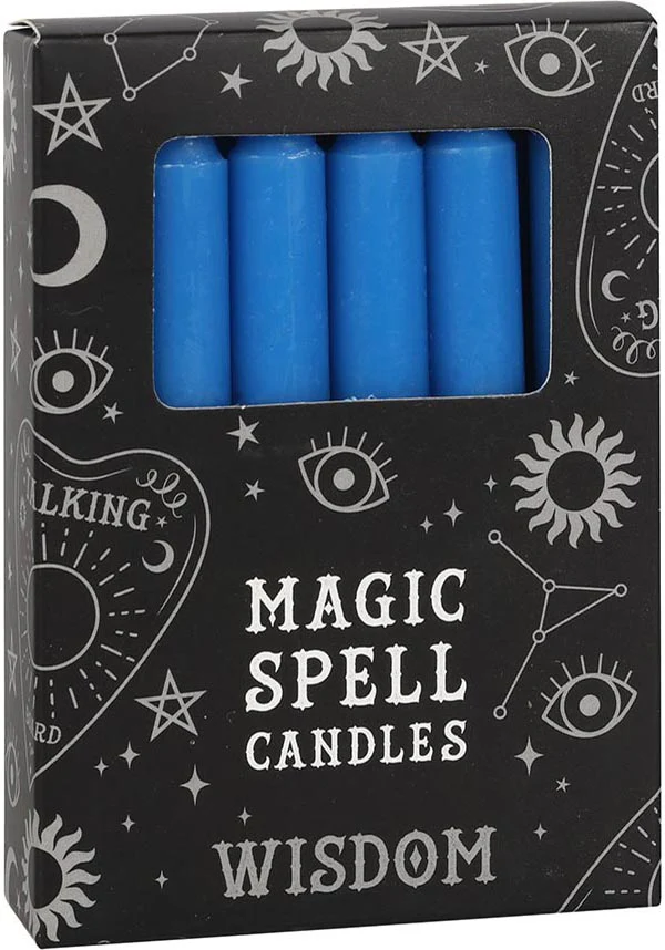 Dark Blue Wisdom Spell | CANDLES [PACK OF 12]*