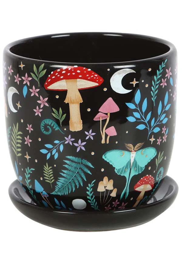 Dark Forest Ceramic | PLANT POT - Image 2