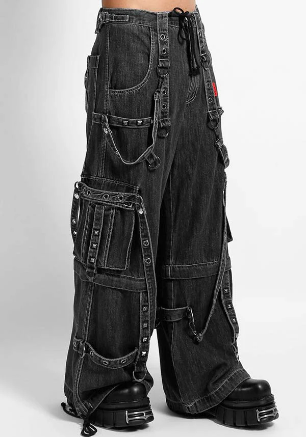 Dark Street Strap [Black Denim] | PANTS - Image 7