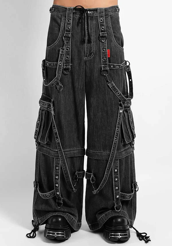 Dark Street Strap [Black Denim] | PANTS - Image 8