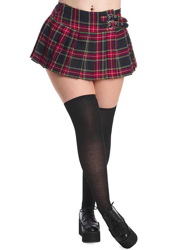 Darkdoll [Black Tartan] | MINI SKIRT - Image 3