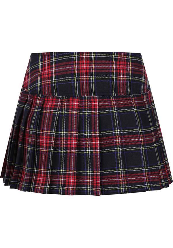 Darkdoll [Black Tartan] | MINI SKIRT - Image 7