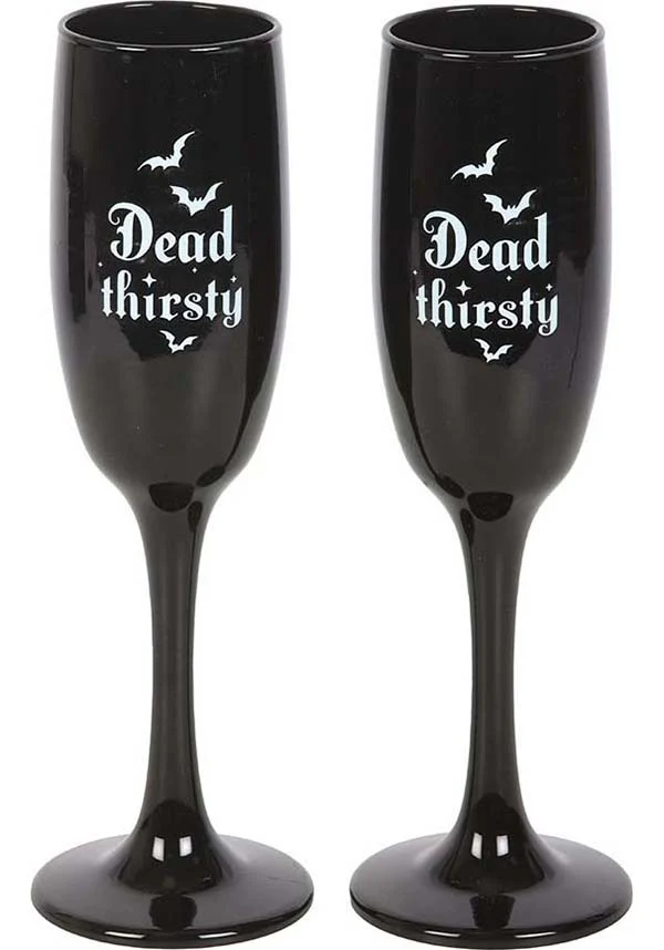 Dead Thirsty | CHAMPAGNE FLUTES - Image 2