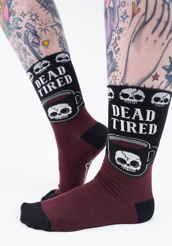 Dead Tired | CREW SOCKS* - Image 3