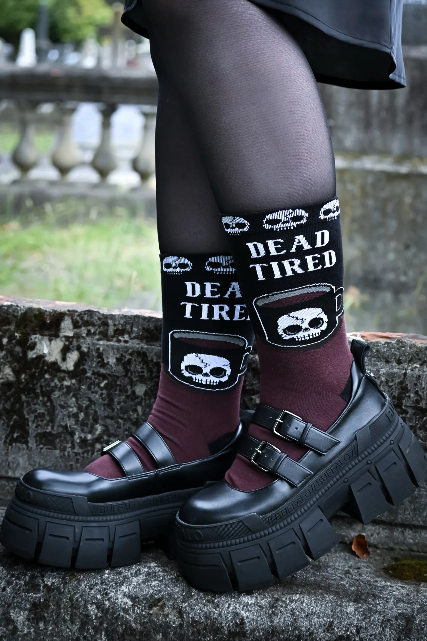 Dead Tired | CREW SOCKS* - Image 4