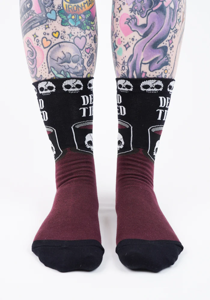 Dead Tired | CREW SOCKS* - Image 5
