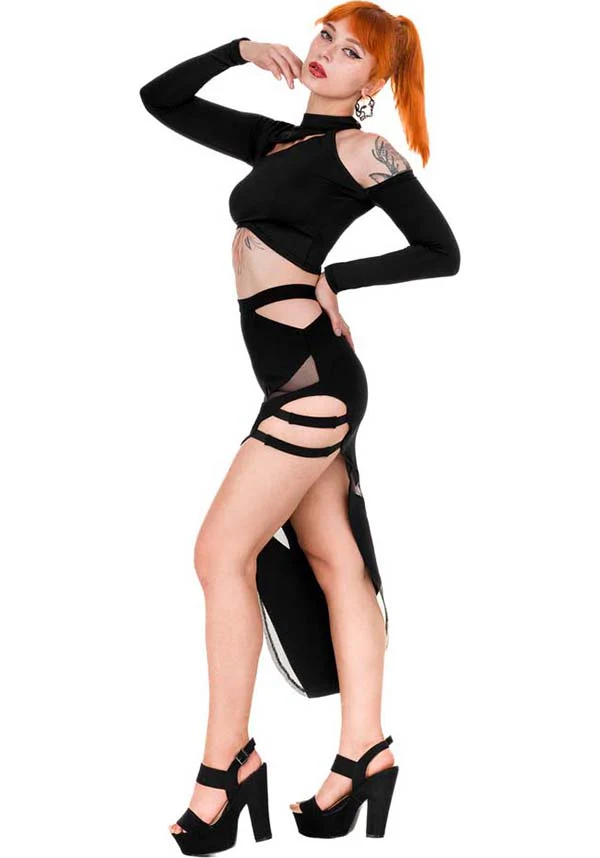 Delaney | ASYMMETRIC SKIRT* - Image 11
