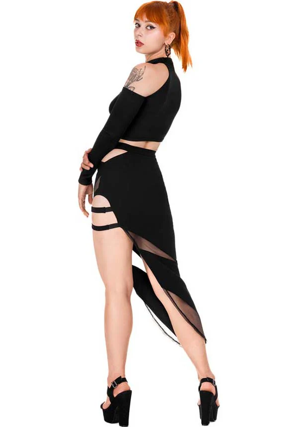 Delaney | ASYMMETRIC SKIRT* - Image 13