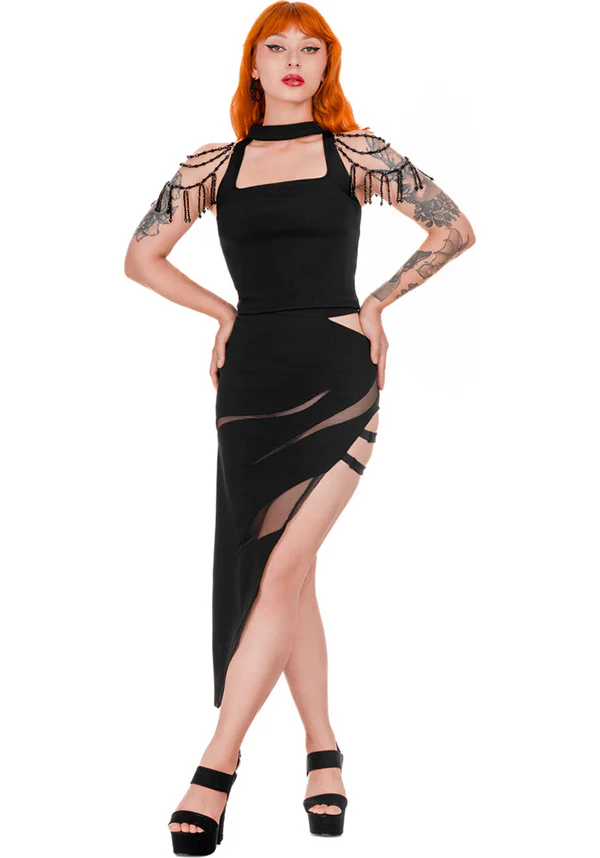 Delaney | ASYMMETRIC SKIRT* - Image 6