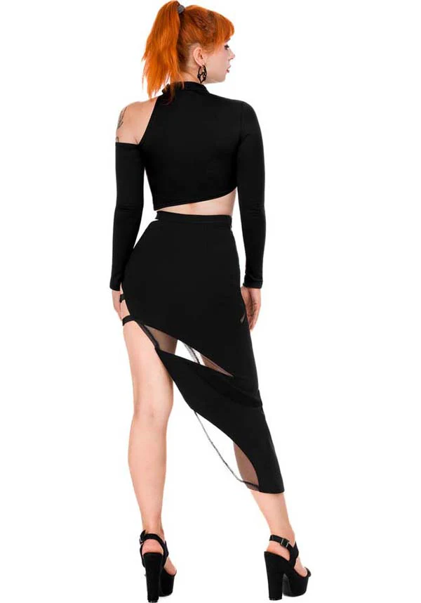 Delaney | ASYMMETRIC SKIRT* - Image 8