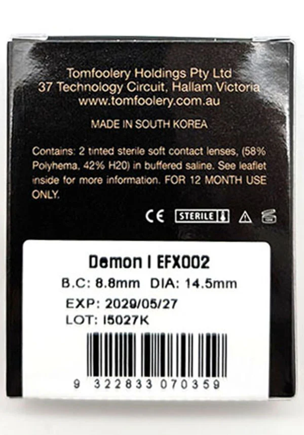 Demon I | COSTUME LENSES - Image 3