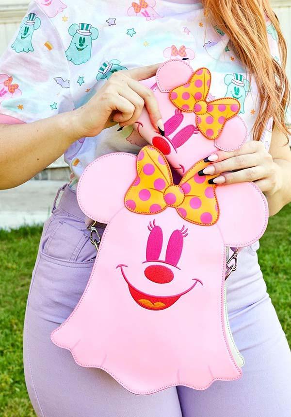 Disney: Mickey & Minnie Pastel Ghost Glow | CROSSBODY BAG* - Image 7