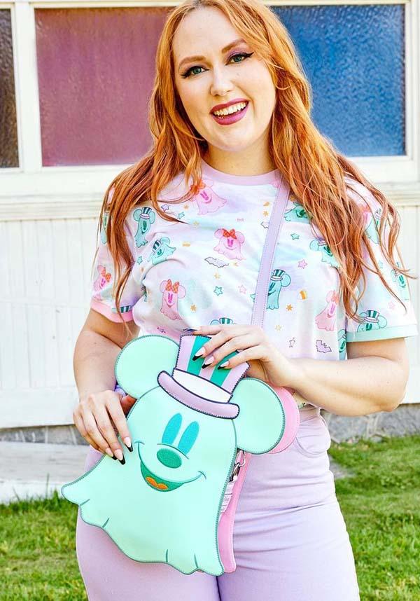 Disney: Mickey & Minnie Pastel Ghost Glow | CROSSBODY BAG* - Image 9
