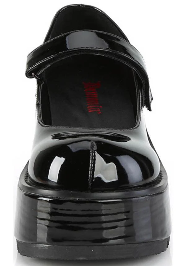 DOLLIE-01 [Black Patent] | PLATFORMS [PREORDER] - Image 2