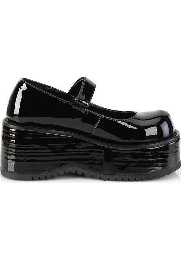 DOLLIE-01 [Black Patent] | PLATFORMS [PREORDER] - Image 5