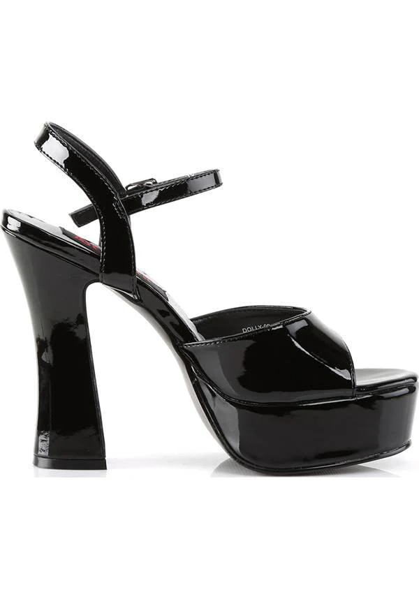 DOLLY-09 [Black Patent] | HEELS [PREORDER] - Image 5