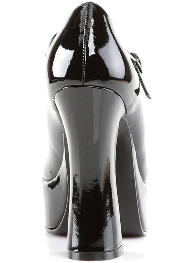 DOLLY-50 [Black Patent] | HEELS [PREORDER] - Image 4