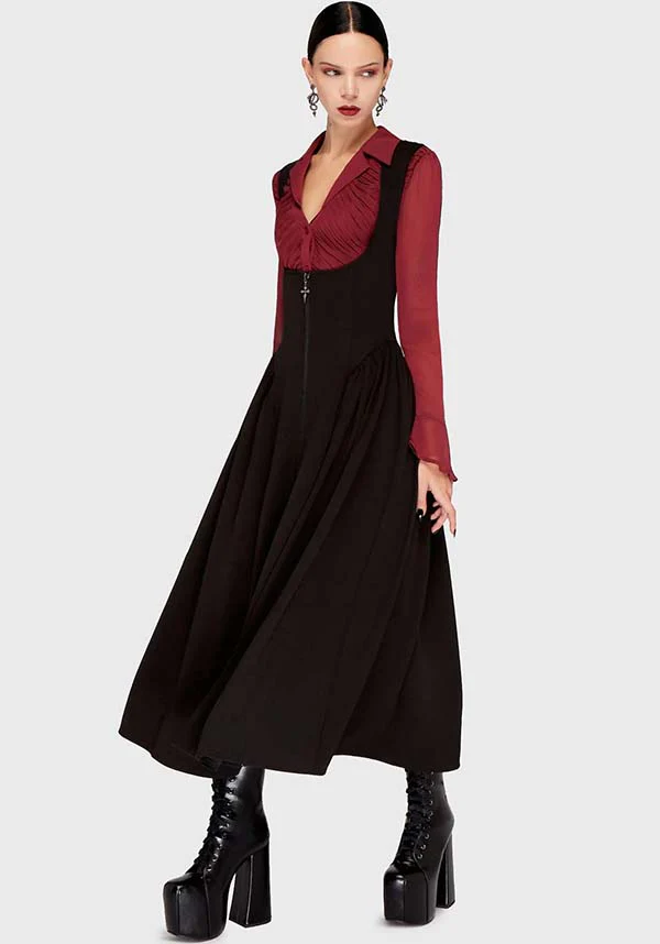 Dusk And Darkness | UNDERBUST MAXI DRESS