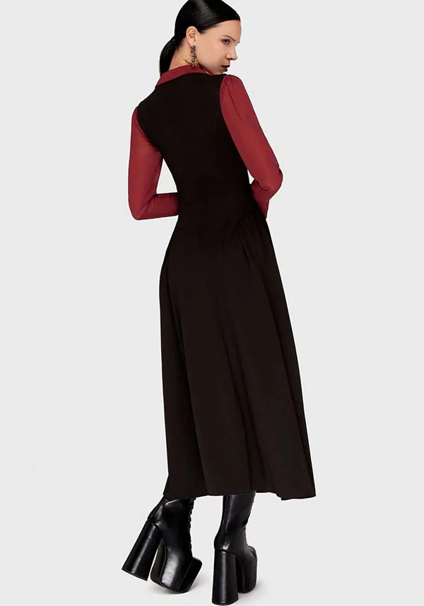 Dusk And Darkness | UNDERBUST MAXI DRESS - Image 4